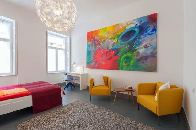 Stylish Holiday Art Apartment - Wifi & Great Location Budapest Exterior foto